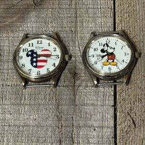 Vintage Disney Mickey Mouse watches. No bands. #disney #watches